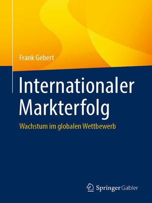 cover image of Internationaler Markterfolg